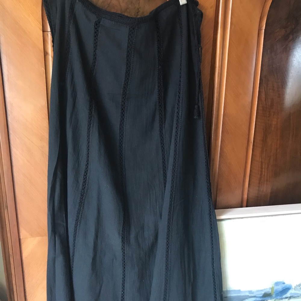 Provence panel crochet cotton skirt side buttons
On Sale